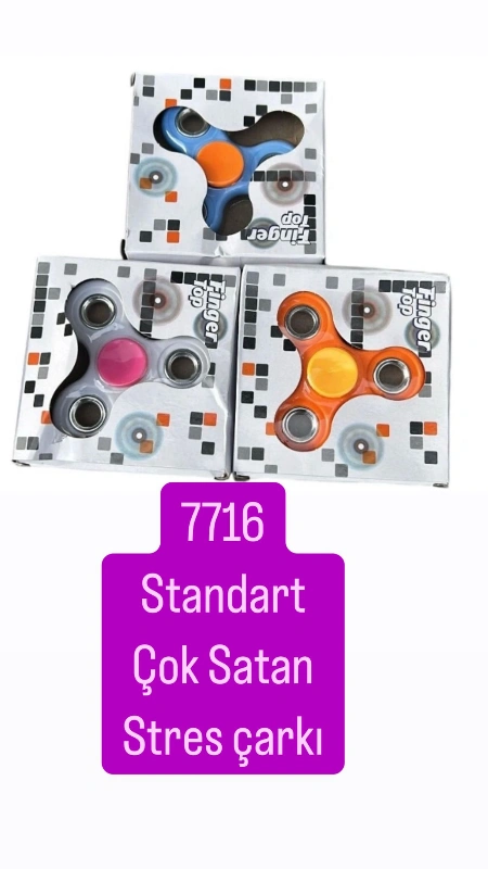 Adet: 30 ₺ / 7716  İTHAL Model  Stres Çarkı / 24LÜ Paket